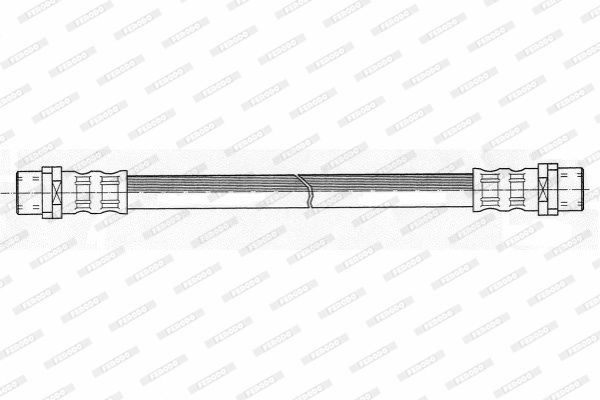 FERODO Тормозной шланг FHY2166