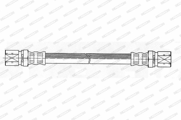 FERODO Тормозной шланг FHY2181