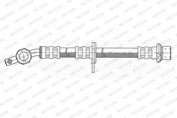 FERODO Тормозной шланг FHY2213