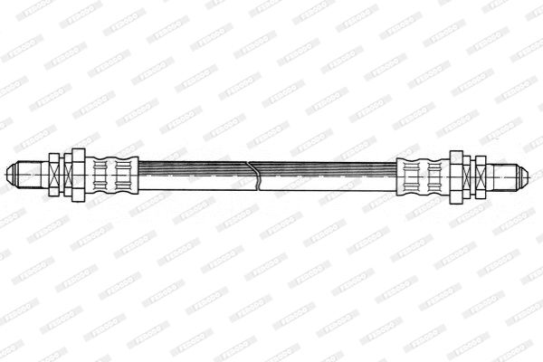 FERODO Тормозной шланг FHY2222