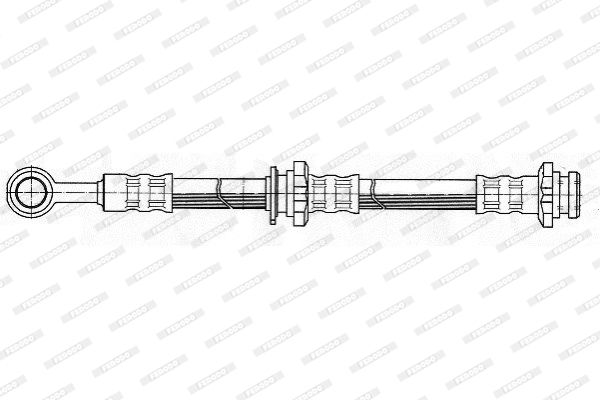 FERODO Тормозной шланг FHY2233