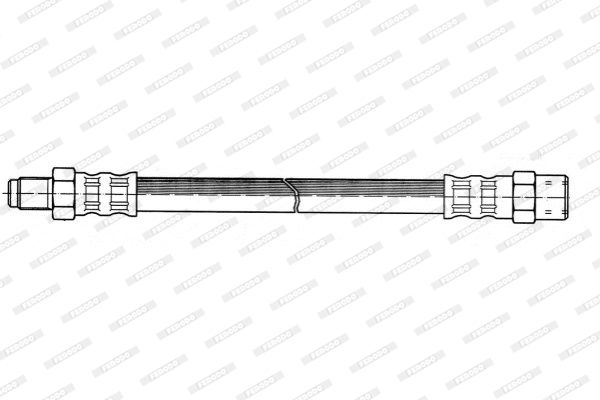 FERODO Тормозной шланг FHY2258