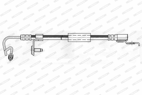 FERODO Тормозной шланг FHY2275