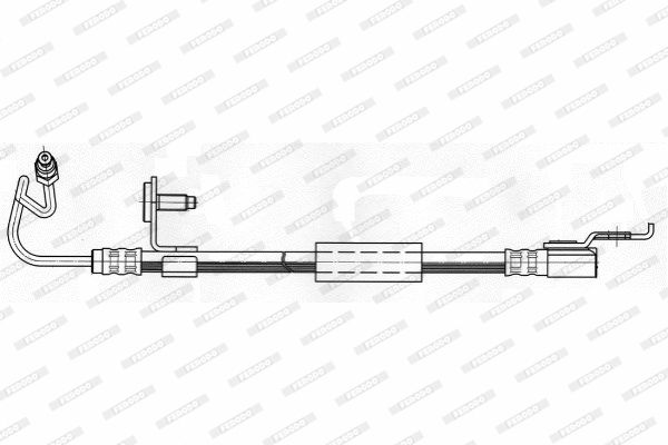 FERODO Тормозной шланг FHY2276