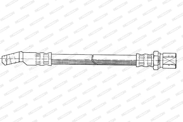 FERODO Тормозной шланг FHY2320