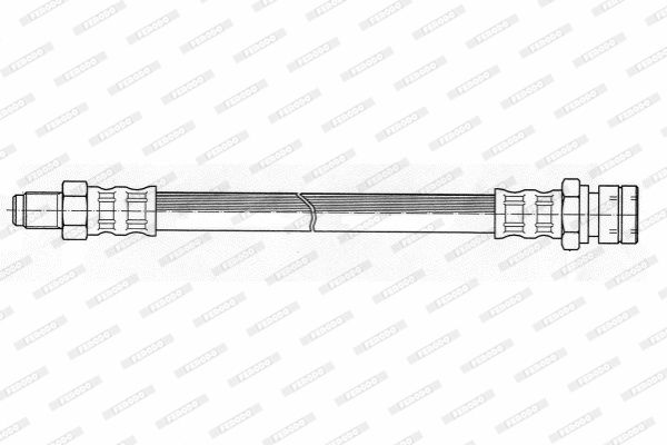 FERODO Тормозной шланг FHY2346