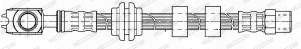 FERODO Тормозной шланг FHY2526