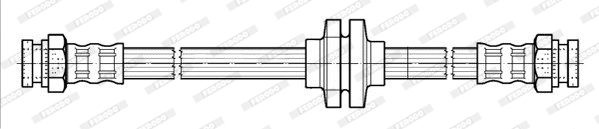 FERODO Тормозной шланг FHY2555