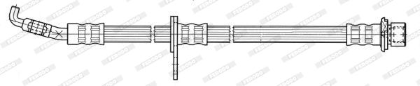 FERODO Bremžu šļūtene FHY2622