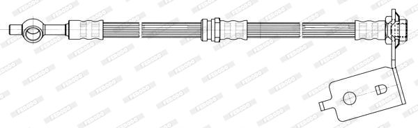 FERODO Тормозной шланг FHY2642