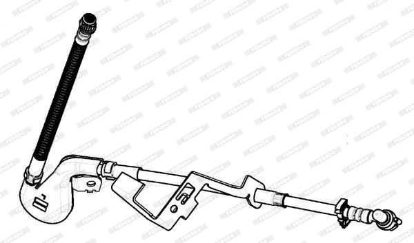 FERODO Тормозной шланг FHY2659