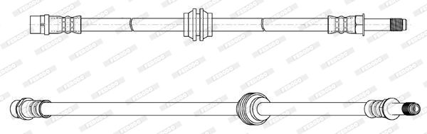 FERODO Тормозной шланг FHY2737