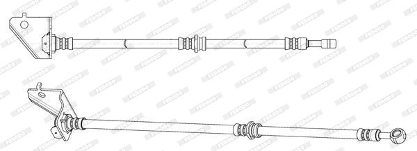 FERODO Тормозной шланг FHY2783