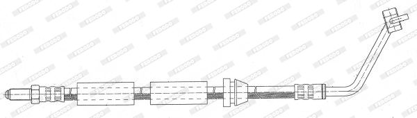 FERODO Тормозной шланг FHY2927