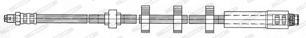 FERODO Bremžu šļūtene FHY3025