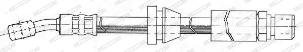 FERODO Тормозной шланг FHY3030