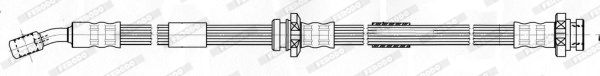 FERODO Тормозной шланг FHY3033