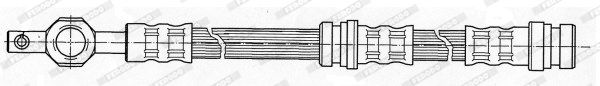 FERODO Bremžu šļūtene FHY3072