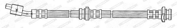 FERODO Тормозной шланг FHY3108