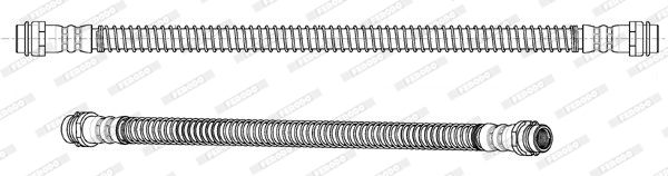 FERODO Тормозной шланг FHY3137