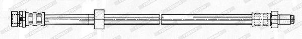 FERODO Тормозной шланг FHY3168