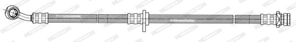 FERODO Тормозной шланг FHY3189