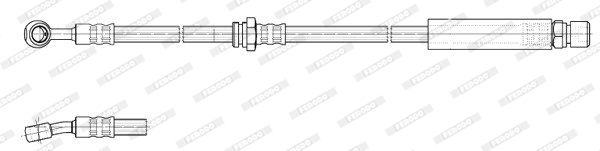 FERODO Тормозной шланг FHY3197