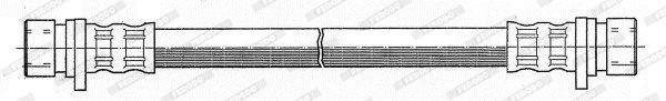 FERODO Тормозной шланг FHY3214