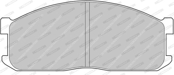 FERODO Комплект тормозных колодок, дисковый тормоз FVR547