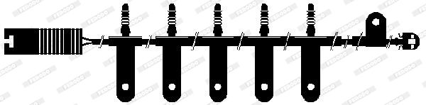 FERODO Сигнализатор, износ тормозных колодок FWI270