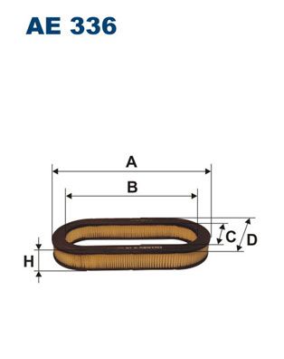 FILTRON Gaisa filtrs AE 336