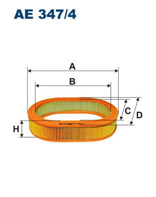 FILTRON Воздушный фильтр AE 347/4