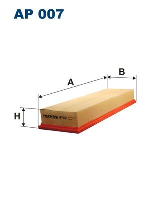 FILTRON Gaisa filtrs AP 007