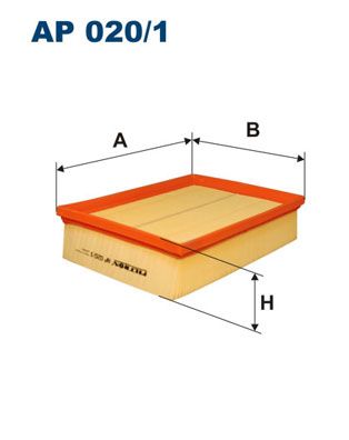 FILTRON Воздушный фильтр AP 020/1