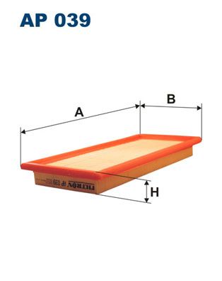 FILTRON Gaisa filtrs AP 039