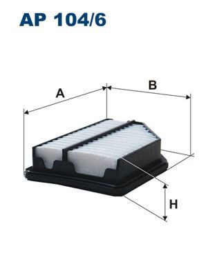 FILTRON Воздушный фильтр AP 104/6