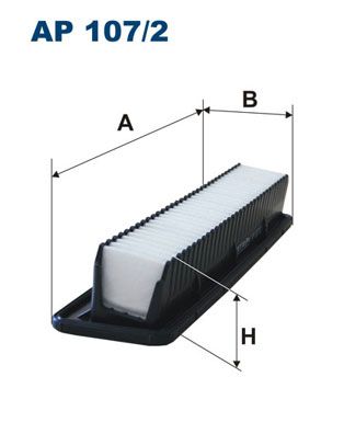 FILTRON Воздушный фильтр AP 107/2