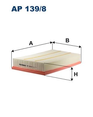 FILTRON Воздушный фильтр AP 139/8