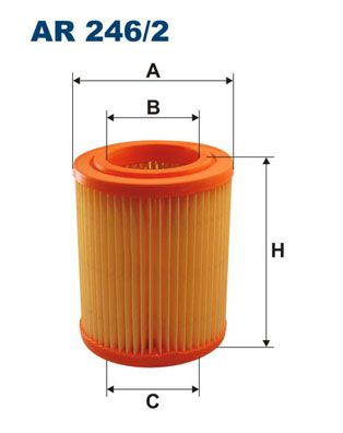 FILTRON Воздушный фильтр AR 246/2