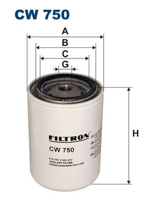 FILTRON Dzesēšanas šķidruma filtrs CW 750