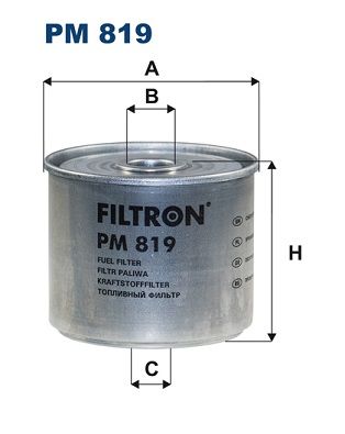 FILTRON Degvielas filtrs PM 819