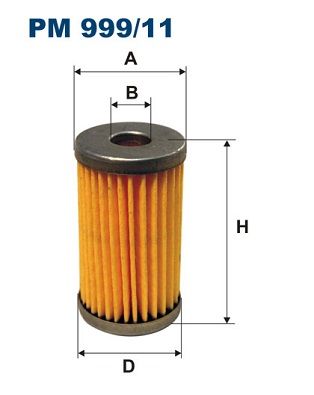 FILTRON Degvielas filtrs PM 999/11