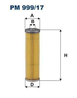 FILTRON Degvielas filtrs PM 999/17