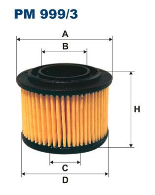 FILTRON Degvielas filtrs PM 999/3