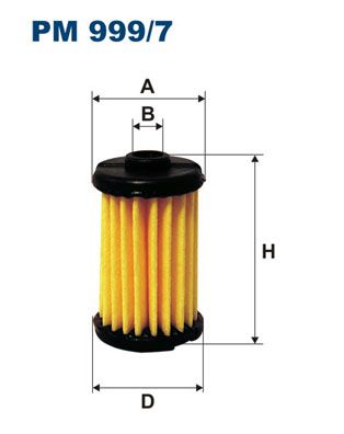 FILTRON Degvielas filtrs PM 999/7