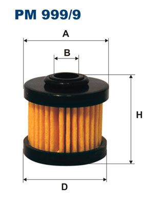 FILTRON Degvielas filtrs PM 999/9