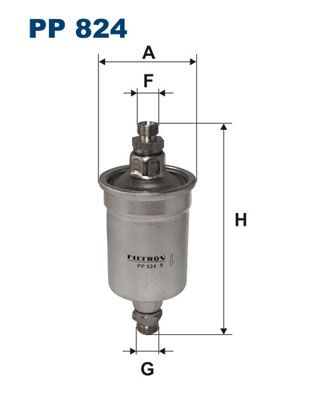 FILTRON Degvielas filtrs PP 824