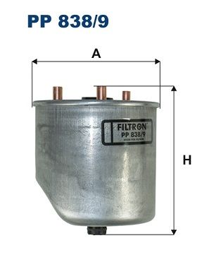 FILTRON Топливный фильтр PP 838/9