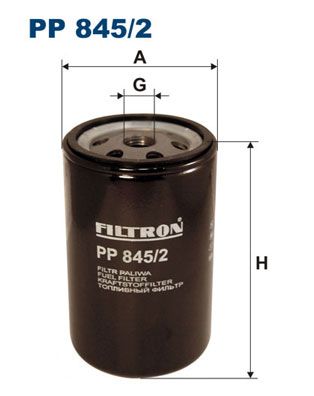 FILTRON Топливный фильтр PP 845/2