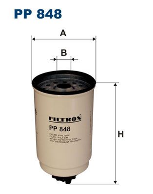 FILTRON Топливный фильтр PP 848